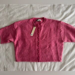 Pinch Pink Button-Up Women's Top